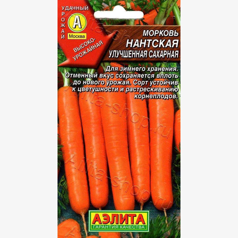 Морковь Нантская улучшенная сахарная 2г