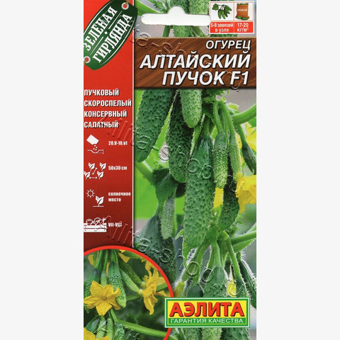 Огурец Алтайский пучок F1 10шт